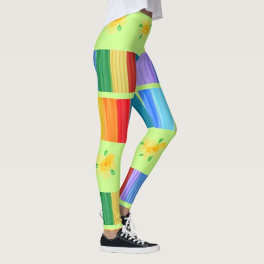 Zeer kleurrijke dames Leggings (Rechts)