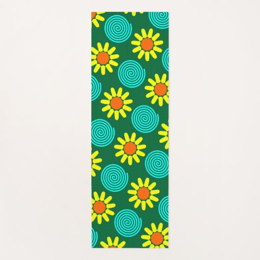 Zeer kleurrijke Design Yoga Mat (Voorkant)