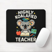 Zeer Koalafied Docent - Grappige Koala Beer  Muismat (Met muis)