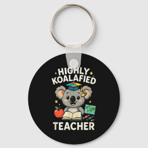 Zeer Koalafied Docent - Grappige Koala Beer Sleutelhanger