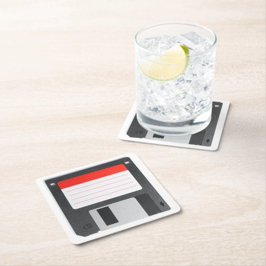 Zeer koele diskette Onderzetter set (Insitu)