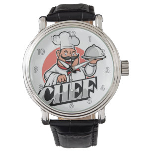 Zeer koele en kleurrijke perfecte chef-kok horloge