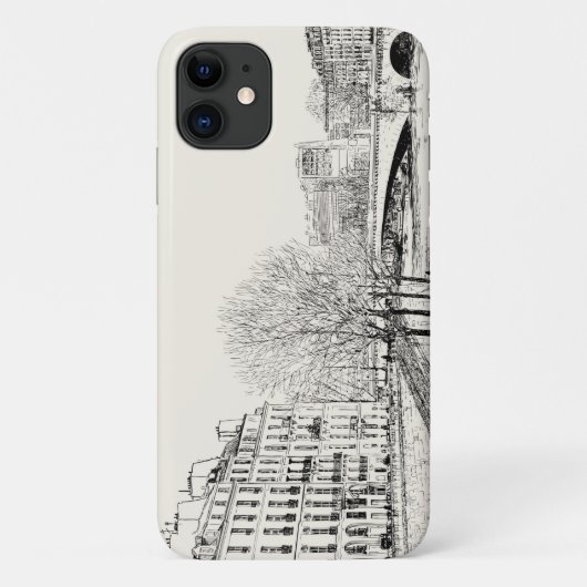 Zeer koele handgeschetste iPhone-hoes Case-Mate iPhone Case (Achterkant)