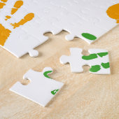 Zeer kool Abstract hart in palmpuzzel Legpuzzel (Zijkant)