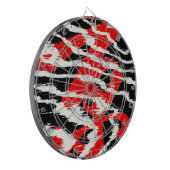 Zeer kool Aziatische kalligrafie Dartbord (Voorkant Links)