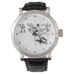 Zeer kool Baseball Wrist Watch Horloge