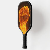 Zeer kool brandend vuist pickleball paddle (Links)