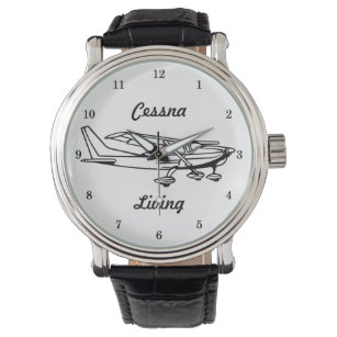 Zeer kool Cessna Living Airplane Wrist Watch Horloge