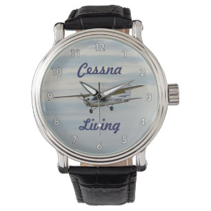 Zeer kool Cessna Living Airplane Wrist Watch Horloge