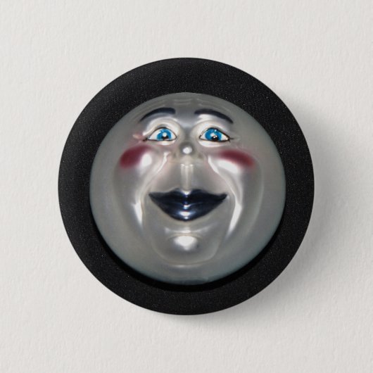 Zeer kool Man op de motorfiguur Button (Voorkant)