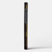 Zeer kool Matig Oranje gestreept Case-Mate iPhone Case (Achterkant / Links)