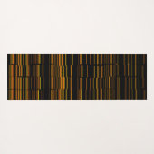 Zeer kool Matig Oranje gestreept Yogamat (Achterkant (horizontaal))