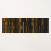 Zeer kool Matig Oranje gestreept Yogamat (Voorkant (horizontaal))