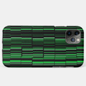 Zeer kool Modern Green Striped Case-Mate iPhone Case (Achterkant (horizontaal))