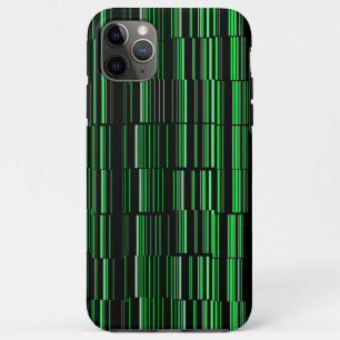 Zeer kool Modern Green Striped Case-Mate iPhone Case