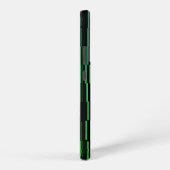 Zeer kool Modern Green Striped Samsung Galaxy Hoesje (Rechterkant)