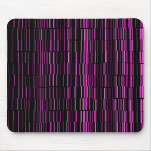 Zeer kool Modern Magenta Striped Muismat