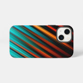 Zeer kool Modern Multicolored Striped iPhone Hoesje (Achterkant horizontaal)