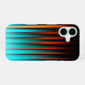 Zeer kool Modern Striped iPhone 16 Hoesje (Achterkant horizontaal)