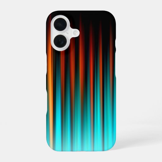 Zeer kool Modern Striped iPhone 16 Hoesje (Achterkant)