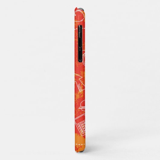 Zeer kool schooltas met 1000 iPhone Case-Mate iPhone Case (Achterkant/links)