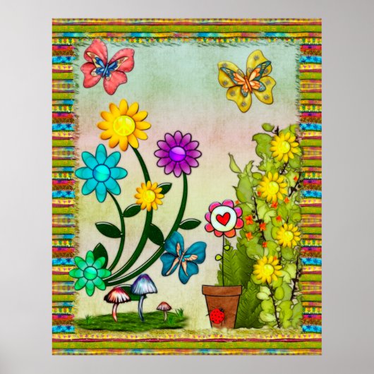 Zeer korte dag Whimsical Fantasy Art Poster (Voorkant)