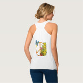 Zeer korte dag Whimsical Fantasy Art Tanktop (Volledige Achterkant)