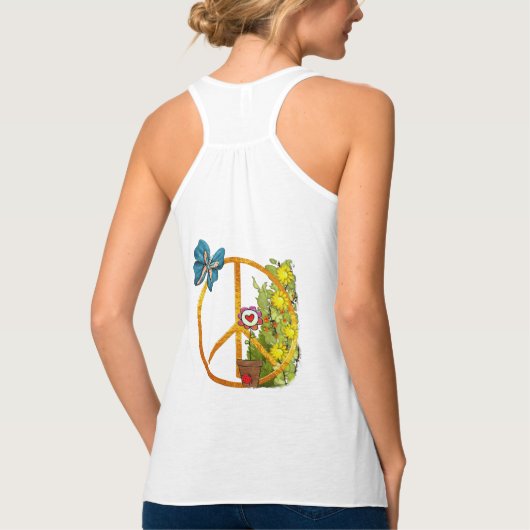Zeer korte dag Whimsical Fantasy Art Tanktop (Achterkant)