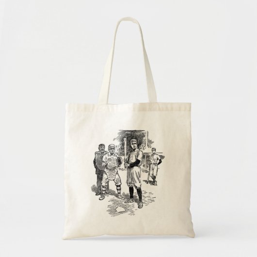 Zeer koude dubbelzijdige Baseball-Canvas tas (Voorkant)