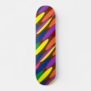 Zeer koude en kleurrijke soorten skateboard
