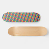 Zeer koude en kleurrijke soorten skateboard (Horizontaal)