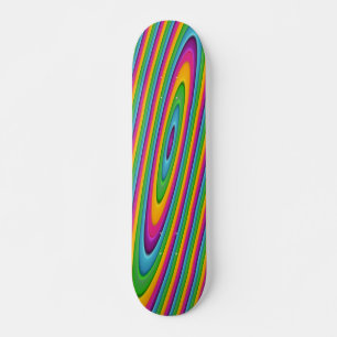Zeer koude en kleurrijke soorten skateboard