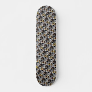 Zeer koude en kleurrijke soorten skateboard