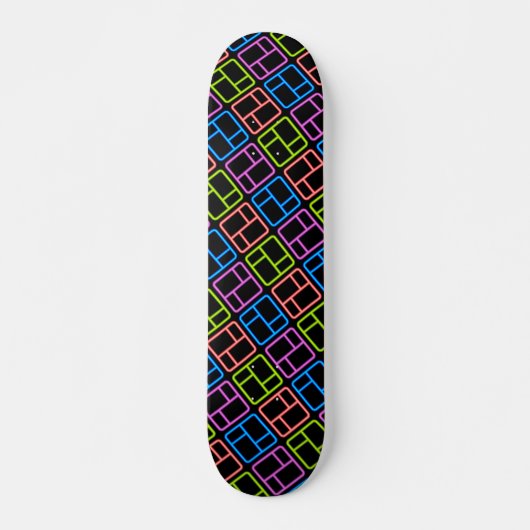 Zeer koude en kleurrijke soorten skateboard (Voorkant)