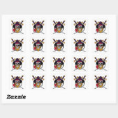 Zeer koude halloween Pirate Sticker Set (Vel)