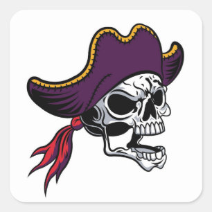 Zeer koude halloween Pirate Sticker Set