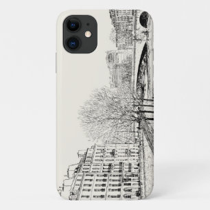 Zeer koude handketch iPhone draagtas Case-Mate iPhone Case