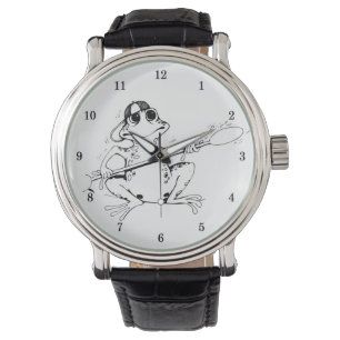 Zeer koude kikkervispoot horloge