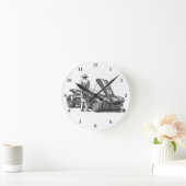 Zeer koude, klassieke wandklok (Huis)