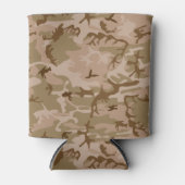 Zeer koude, militaire woestijn, bruin Camo Blikjeskoeler (Voorkant)