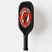 Zeer koude  Mohawk Gasoline Sign Pickleball Paddle (Links)