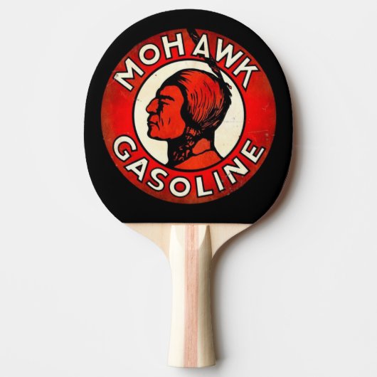 Zeer koude Mohawk Gasoline Tafeltennisbatje (Voorkant)