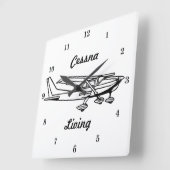 Zeer koude muizenkast vierkante klok (Hoek)