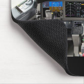 Zeer koude Vliegtuigen waslijst/paneel Muismat (Hoek)