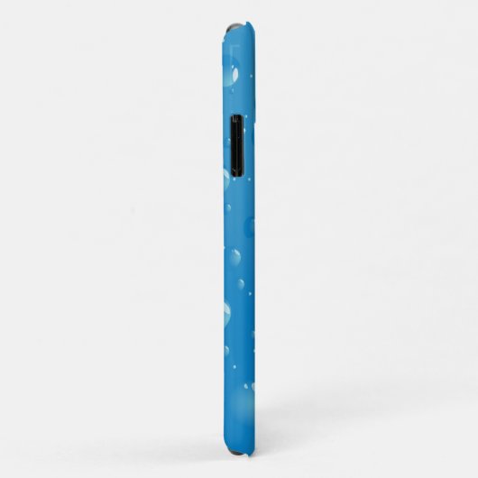 Zeer koude waterdruppels iPhone Case (Achterkant/rechts)