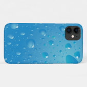 Zeer koude waterdruppels iPhone Case (Achterkant (horizontaal))
