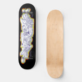 ZEER Label 03 ~ Graffiti Art Pro Skateboard Deck (Voorkant)