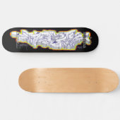 ZEER Label 03 ~ Graffiti Art Pro Skateboard Deck (Horizontaal)