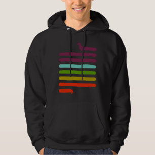 Zeer lange Dachshund Hoodie