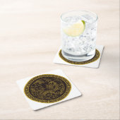 Zeer leuk Chinees Dragon Onderzetter Set (Insitu)